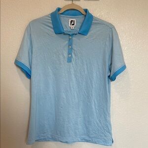 Footjoy | Blue striped women’s golf polo